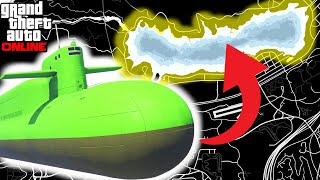 Can you get a Kosatka submarine into the Alamo sealake? - GTA Online