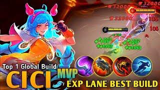 MCL  CICI Best Build And Emblem 2024 Original Server -Build Top 1 Global Cici Mobile Legends MLBB