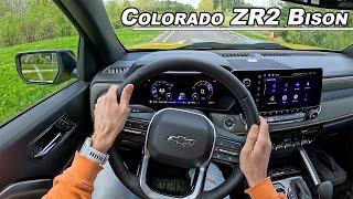 Living with the 2024 Chevrolet Colorado ZR2 Bison - Americas $65k Toyota Tacoma Rival POV Review