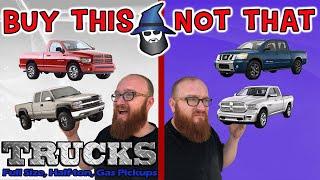 The CAR WIZARD shares the top Full size 12 ton Gas TRUCKS TO Buy & NOT to Buy