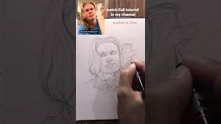 How to draw a head using loomis method-Drawing Erling haaland  #drawing