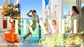 TRAVEL VLOG Mykonos Greece  Mykonian Korali Luxury Relais & Châteaux Tour & Review