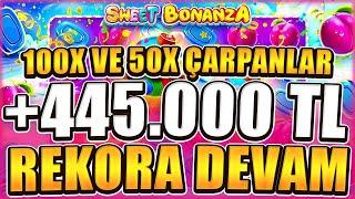 Slot Oyunları  Sweet Bonanza  445.000 TL REKORA DEVAM  #slot #casino #slotoyunları #sweetbonanza