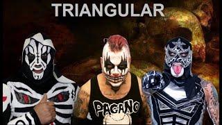 La park Vs. Pagano Vs. Penta 0M Triangularlucha librePentagon Jr.