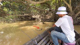 1 SPOT 2 EKOR UDANG GALAH BESAR CAPIT KUNING  MANCING UDANG GALAH