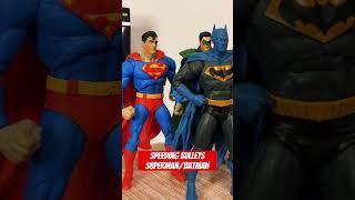 Speeding Bullets SupermanBatman #mcfarlanetoys #speedingbullets #superman #batman