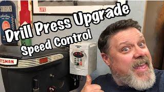 Drill Press Upgrade #drillpress #hotroddad #frequencydrive