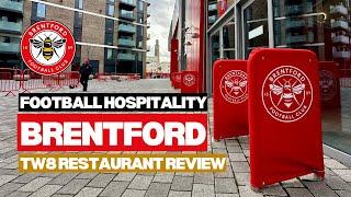 Brentford FC hospitality review  TW8 Restaurant  The Padded Seat