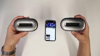 Resonado  Mini O Portable Bluetooth Speaker Pair