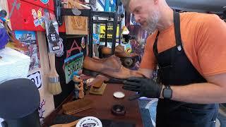 ASMR SHOE SHINE  JASON DORNSTAR 2024