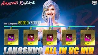 AKHIRNYA EVENT AMAZING REBATE HADIR LANGSUNG GAS ALL IN UC PAKE TRIK INI BIAR HEMAT UC GUYS 