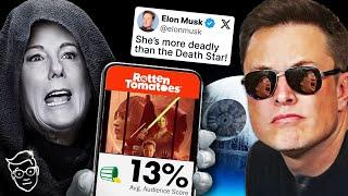 Elon Musk SAVAGES Disney Star Wars After Acolyte BOMBS Kathleen Kennedy Deadlier Than Death Star