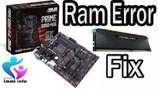 PRIME B350 PLUS RAM ERROR FIX  RAM SLOT NOT WORKING PROBLEM