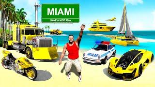 Collecting SECRET VEHICLES in MIAMI in GTA 5