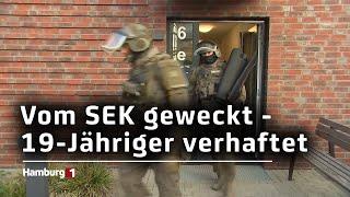 SEK-Einsatz - Mutmaßlicher Messerstecher festgenommen