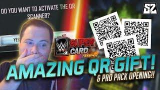 WWE SuperCard SEASON 4 - AMAZING QR CODE GIFT PACKS CREDITS AND MORE