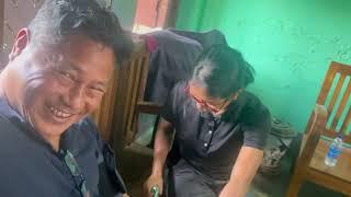 Surprise Meeting my special doctor cum singer from Tripura my yong bwsa