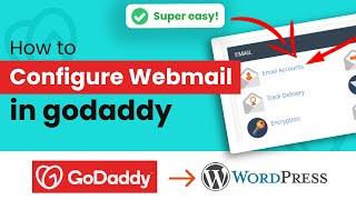 How to configure cPanel email in GoDaddy 2024  Initial Solution