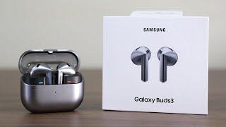 Samsung Galaxy Buds 3 not Pro - Unboxing and Review