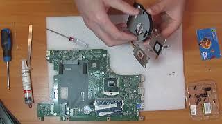 Разборка и чистка Lenovo B590 Cleaning and Disassemble Lenovo B590