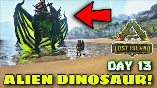 BUNNY FOUND A ALIEN DINOSAUR    Ark Survival Evolved Lost Island Day 13 In Hindi