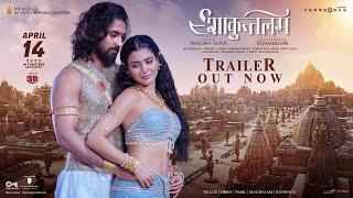 Shaakuntalam Official Trailer - Hindi  Samantha Dev Mohan  Gunasekhar  April 14 2023 Release