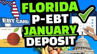 P EBT 2023  FLORIDA SNAP BENEFITS EBT JANUARY 2023 SCHEDULE