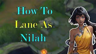 In-Depth Nilah Laning Phase Guide Rank 1 Nilah Euw