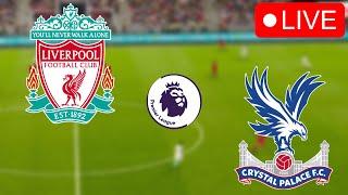 Liverpool vs Crystal PalaceLIVE Premier League 2024 Match Today Video Game Simulation