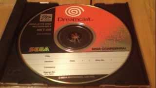 Dreamcast Blank GD Rom Game Disk Review RARE
