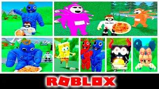 Roblox Survive Hungry Blue Hungry SpongeBob Hungry Tubbies Hungry Mouse Hungry Pig