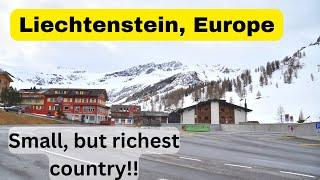 Lichtenstein travel  Europe  6th smallest country near Switzerland and Austria