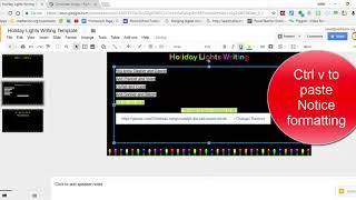 Ctrl v and Ctrl Shift V for pasting in text