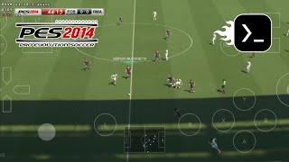 Pro Evolution Soccer 2014 Gameplay Windows on Android  Mobox Wine 9.1