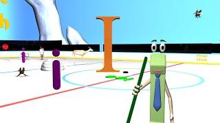 Learn the Letter I - 360° 3D VR Animated Kids Video