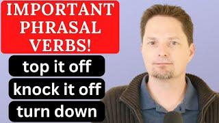 LEARN IMPORTANT PHRASAL VERBS  CORRECT AMERICAN ACCENT TRAINING AVOID MISTAKES WITH PHRASAL VERBS