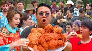 ทอดไก่เผ็ดสุดโหด 40 ล้านวิว กลางแดดแรงๆ แจก YouTuber ตัวท็อปประเทศไทย