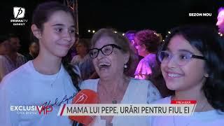 Mama lui Pepe înconjurată de nepoate de ziua fiului ei Cum a fost sărbătorit artistul