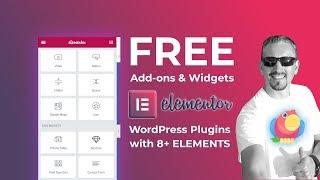 Elementor Addons & Widgets FREE Plugin With 8+ Elements