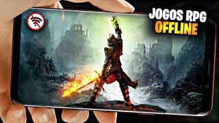 Os 10 MELHORES JOGOS de RPG OFFLINE para Android