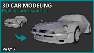 3D Car Modeling - How to Create Mod Kits