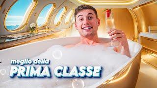 Faccio il BAGNO su un AEREO meglio della PRIMA CLASSE?