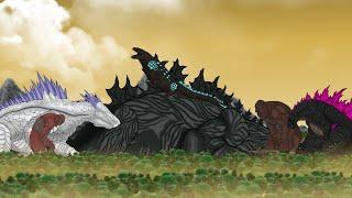 The King Battles Titanus Doug and Godzilla Earth