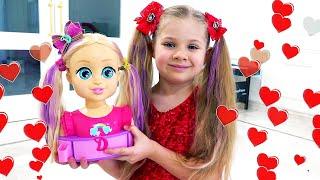 Diana and Roma Pretend Play with Dolls  Funny stories for kids