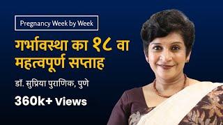 गर्भावस्था का १८ वा सप्ताह  18th week - Pregnancy week by week  Dr. Supriya Puranik Pune