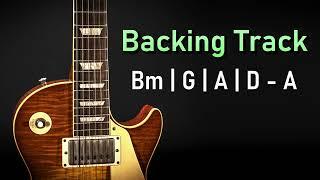 Rock Pop Backing Track B Minor  110 BPM  Guitar Backing Track