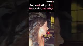 Alaya F Warned By Paps During Photoshoot In Viral Video  Watch