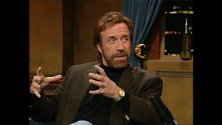 Chuck Norris Classic Fight With Bruce Lee  Late Night with Conan OBrien