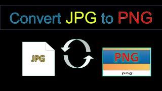 How To Convert JPG To PNG In Window 10  Free without any software