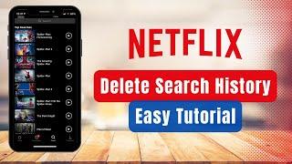 How to Delete Netflix Search History 